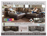 Denali ITALIAN LEATHER Sectional Collection by Jackson Furniture at Unique Piece Furniture - Furniture Store in Dallas and Acworth, GA serving Woodstock, Marietta, Alpharetta, Kennesaw, Milton