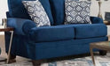 Groovy - Navy - 2pc Sofa & Love seat Collection at Unique Piece Furniture - Furniture Store in Dallas and Acworth, GA serving Woodstock, Marietta, Alpharetta, Kennesaw, Milton
