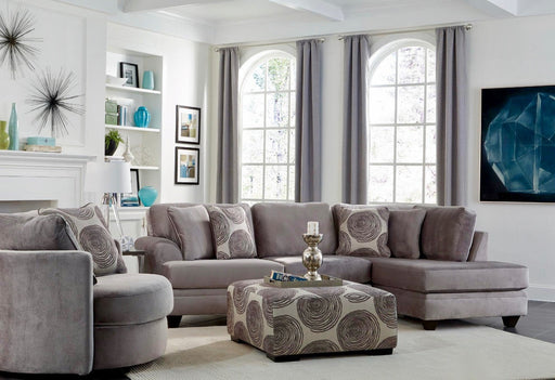 Groovy - Smoky Grey - 2pc Sectional Collection at Unique Piece Furniture - Furniture Store in Dallas and Acworth, GA serving Woodstock, Marietta, Alpharetta, Kennesaw, Milton