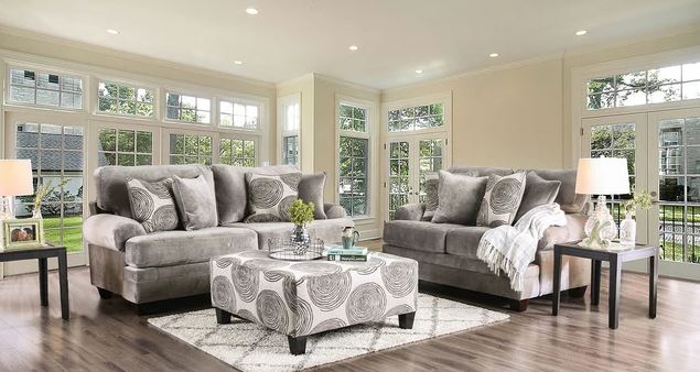 Groovy - Smoky Grey - 2pc Sofa & Love seat Collection at Unique Piece Furniture - Furniture Store in Dallas and Acworth, GA serving Woodstock, Marietta, Alpharetta, Kennesaw, Milton