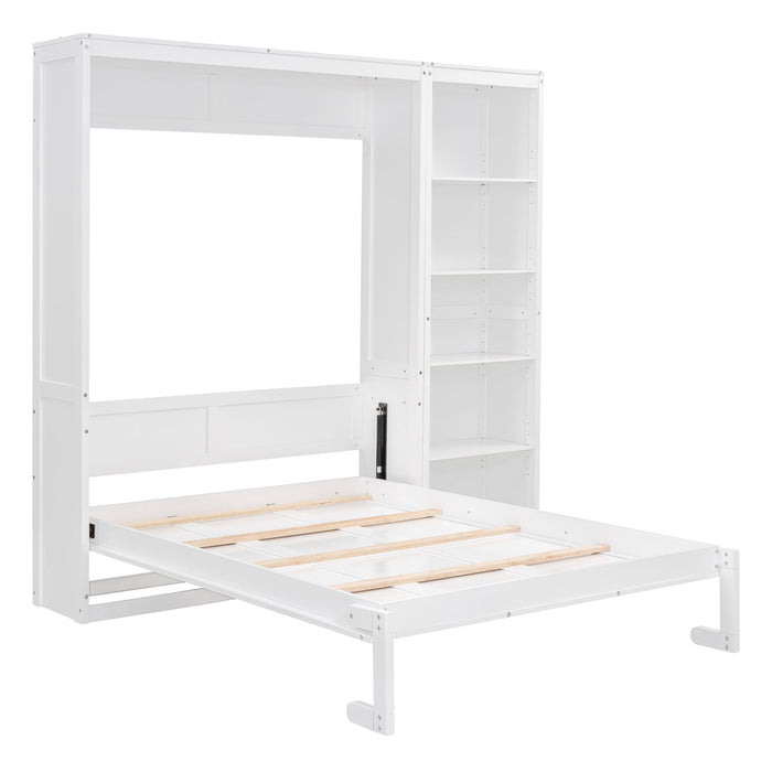 Murphy Wall Bed With Shelves