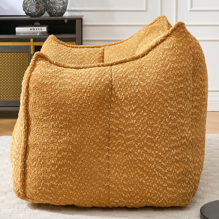 Comfortable Chenille Sofa Chairs With Highly Resilient Foam For Living Rooms And Bedrooms