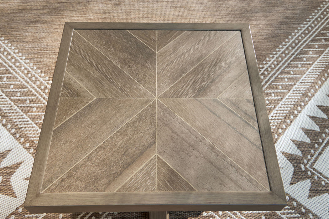 Laguna Heights - Square End Table - Beige