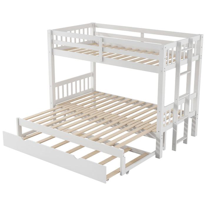 Smooth Mobility Bunk Bed With Trundle