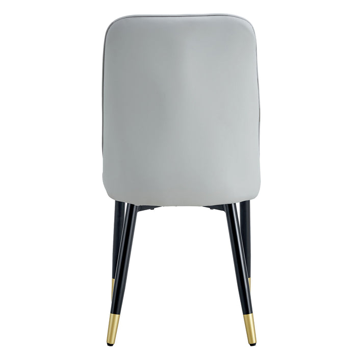 Modern Chair With Metal Legs