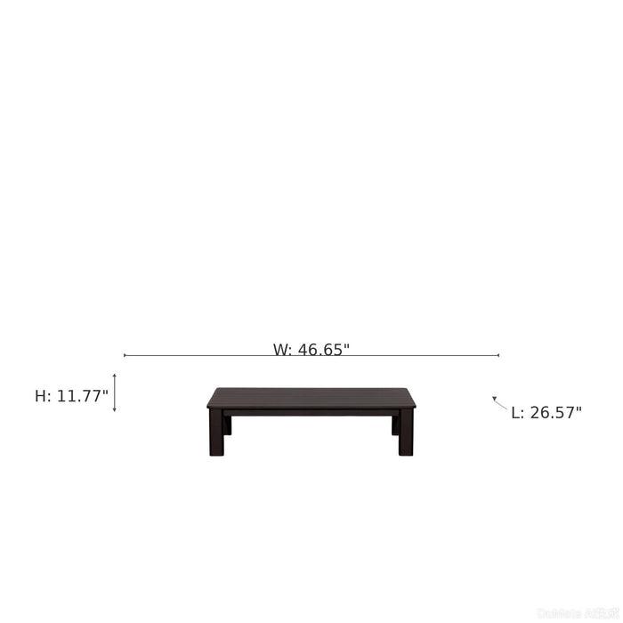 Verona - Seating 4 Pieces Set - Dark Espresso / Gray / Off White