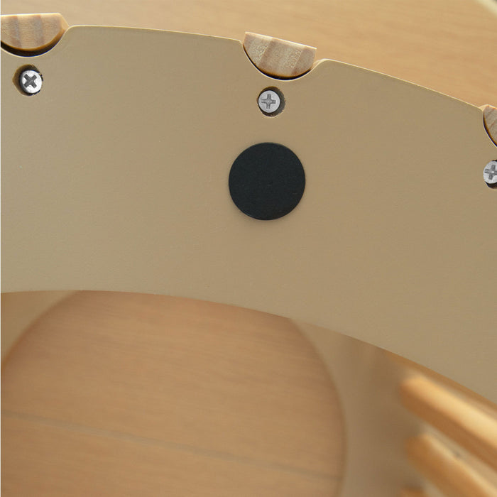 Modern Round Coffee Table With Grille Moldin