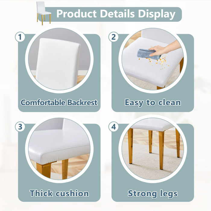 Modern Dining Chairs With Metal Legs