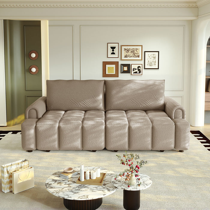 4 Seater Modern Couch With Seats Storage