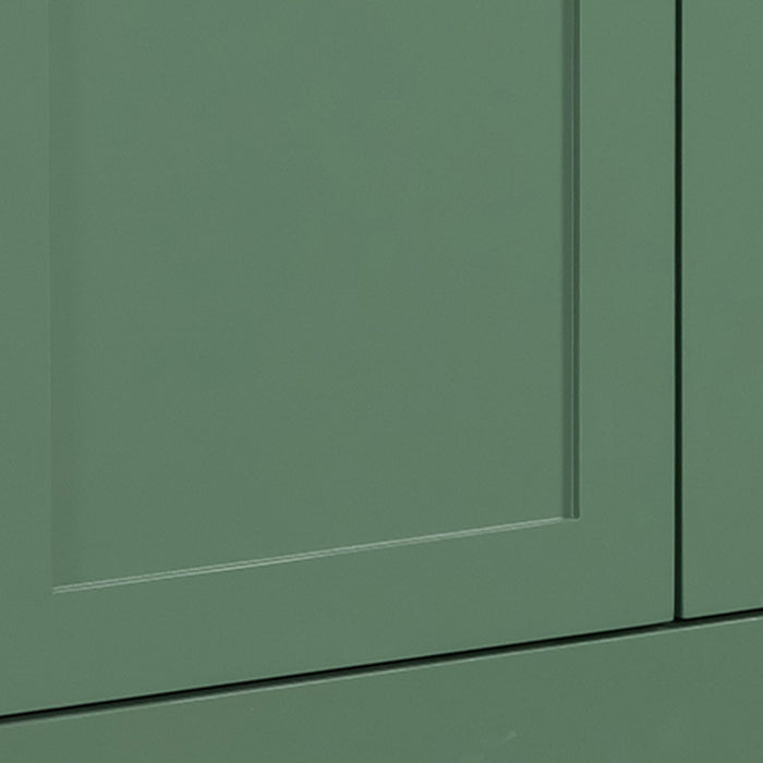 Bathroom Vanity With Single Sink, Combo Cabinet Undermount Sink, Bathroom Storage Cabinet With 2 Doors And A Drawer, Soft Closing, Multifunctional Storage, Solid Wood Frame