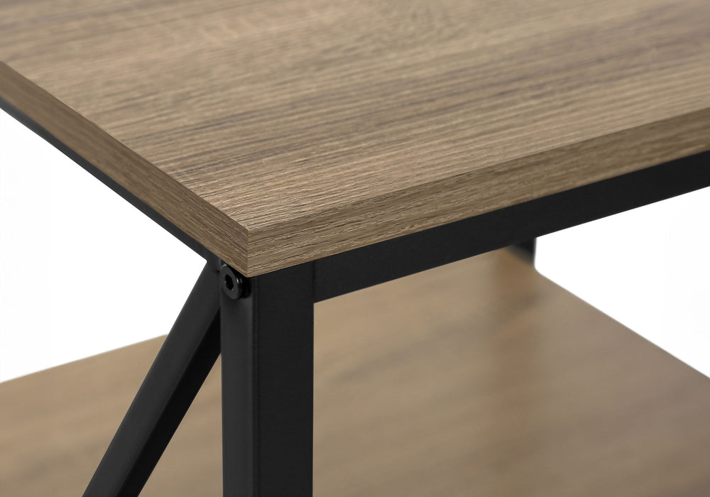 3 Tier Accent Table, Side Marble Look Contemporary & Modern