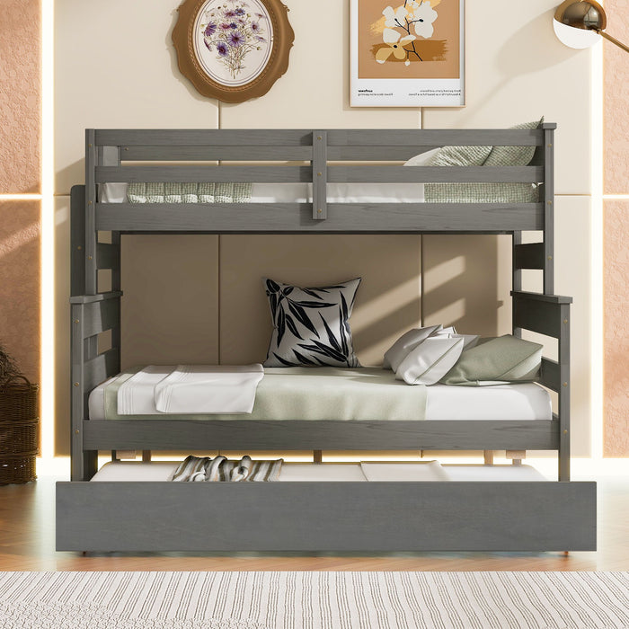 Detachable Design Bunk Bed With Ladder