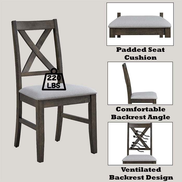 Marit - Side Chair Set of 2) - Gray