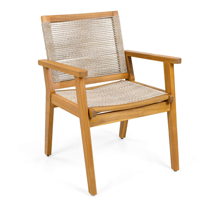 Outdoor Rope Dining Chair (Set of 2)