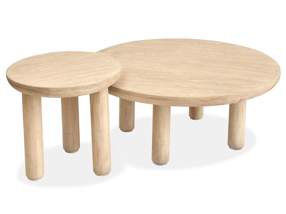 Sunset Cove - Nesting Cocktail Table With Casters