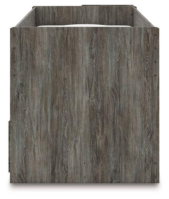 Frandern - Twin Over Twin Loft Bed - Gray