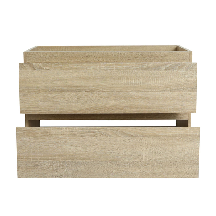 Wall Mounted Bathroom Vanity Cabinet, Soft Close Drawers (Vanity Only)