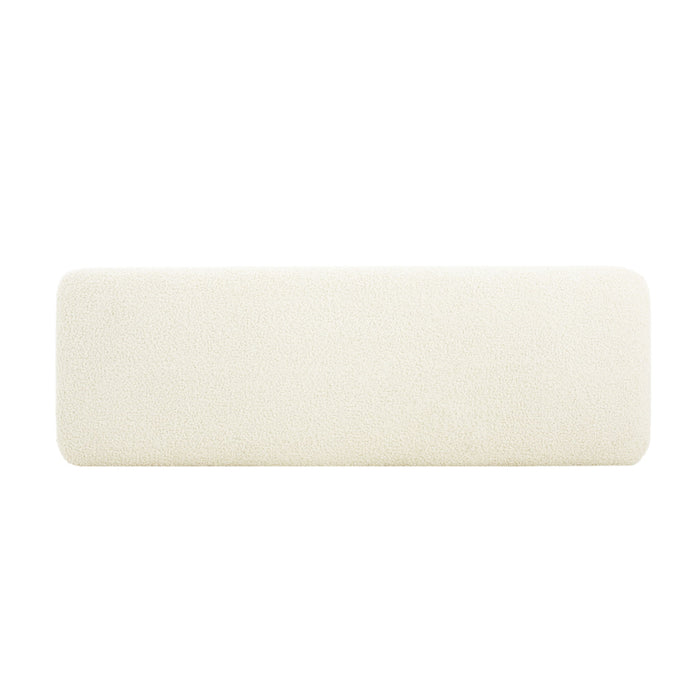 Comfortable Ottoman - White