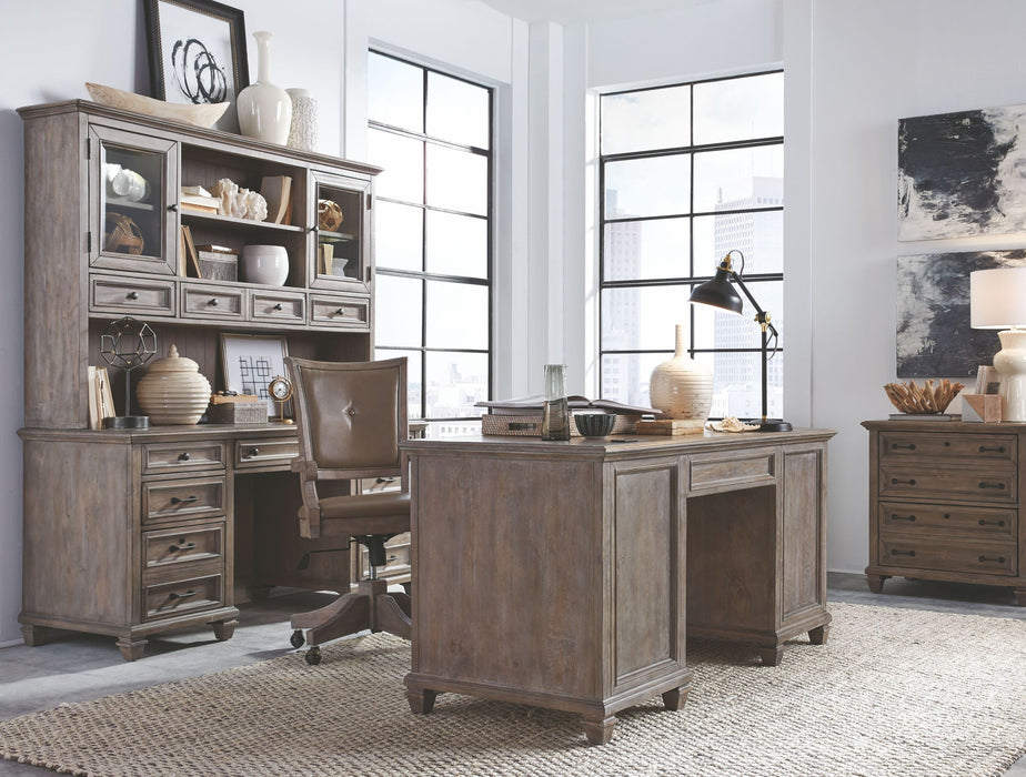Lancaster - Executive Desk - Dove Tail Grey