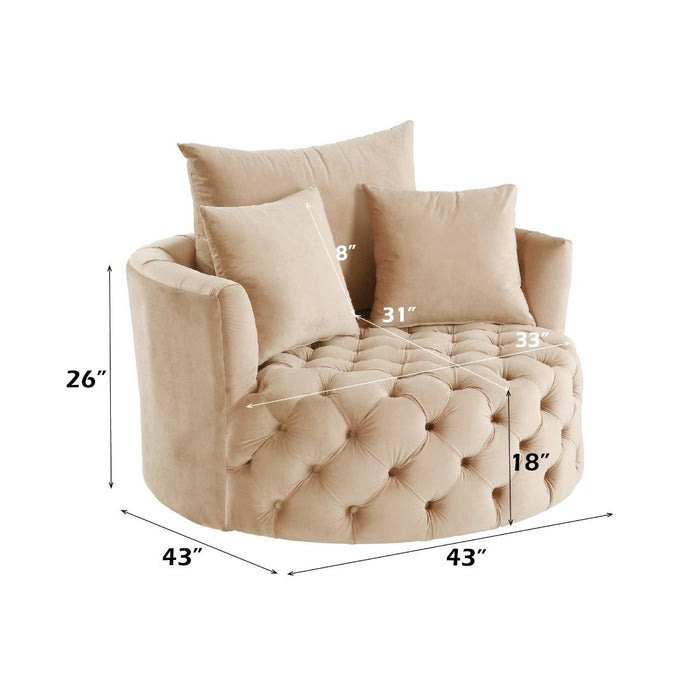 Zunyas - Accent Chair w/Swivel