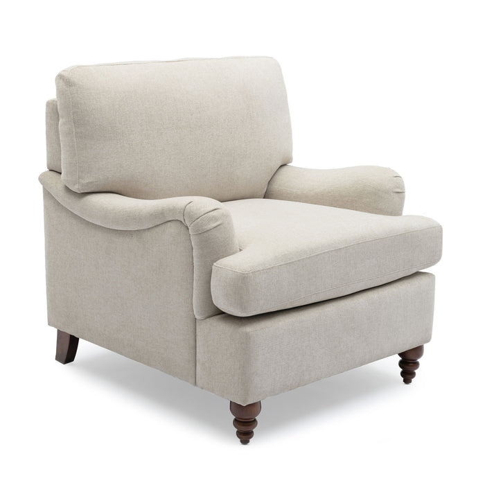 Candor - Arm Chair With English Roll Arms