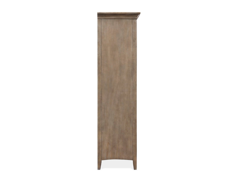 Paxton Place - Wood Door Chest - Dove Tail Gray