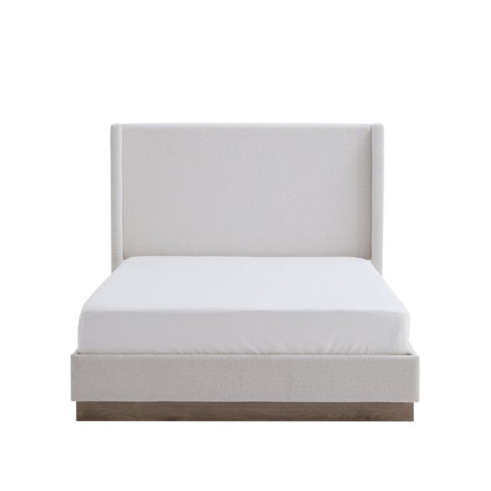 Hale - Upholstered Wingback Bed