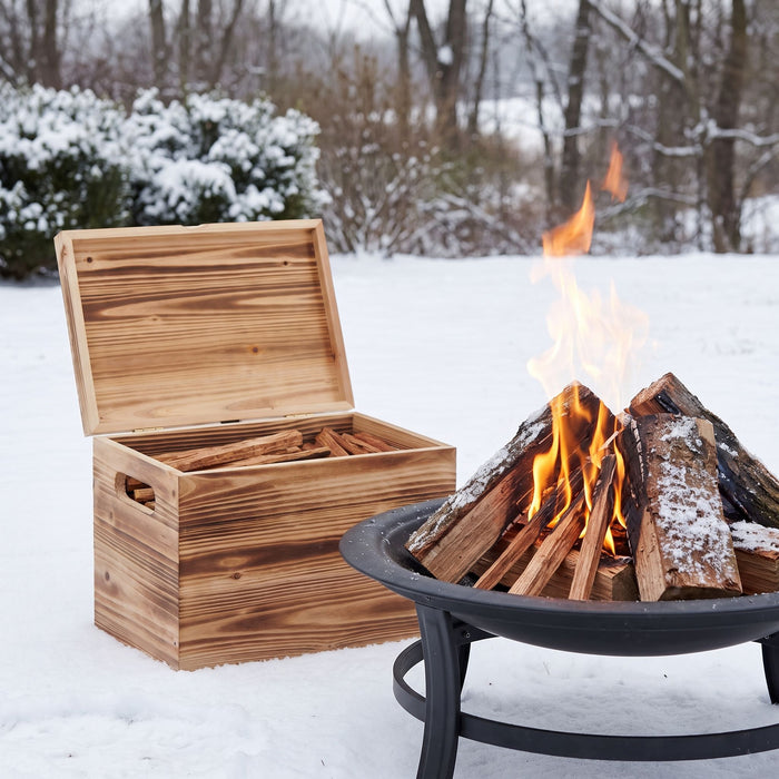 15 Lbs Fatwood Fire Starter Sticks With Box, 100% Natural Kindling Wood, Pine Firewood Firestarter For Campfire, Stove, Fireplace, Bonfires, Grill - Natural