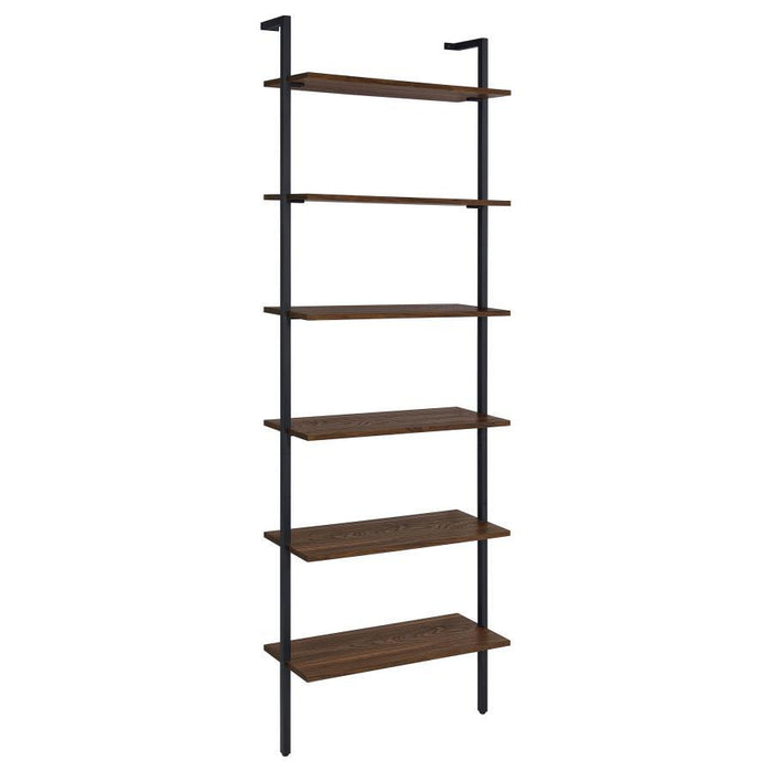 Owens - 3 Piece Wall Mounted Bookshelf Set - Walnut