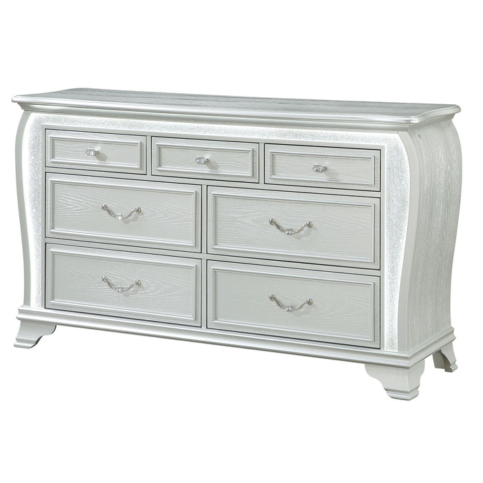Aurelia - Dresser With LED Lighting - Silver
