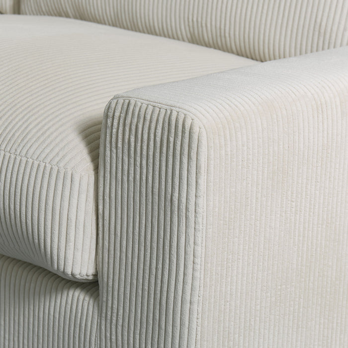 4 Seater Oversized Sectional Sofa With 2 Ottoman And 2 Pillows