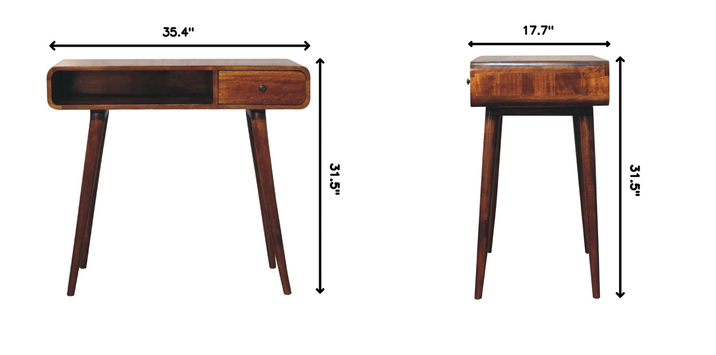 Curved Writing Desk