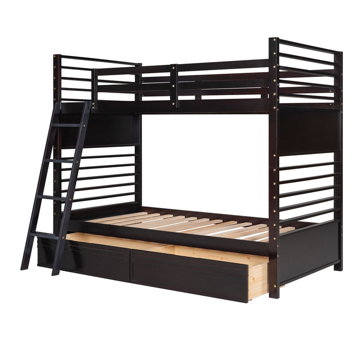Bunk Bed With 2 Drawers