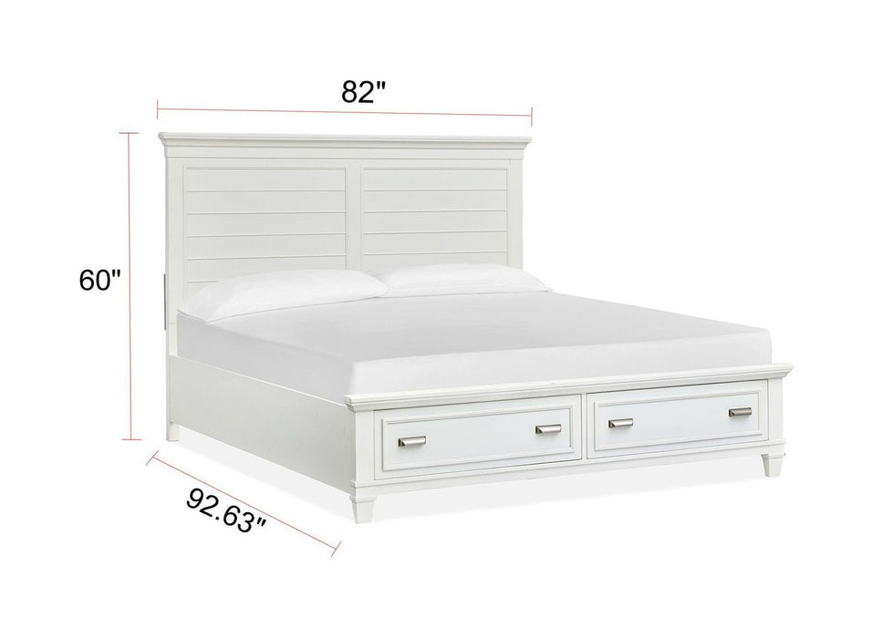 Charleston - Panel Storage Bed