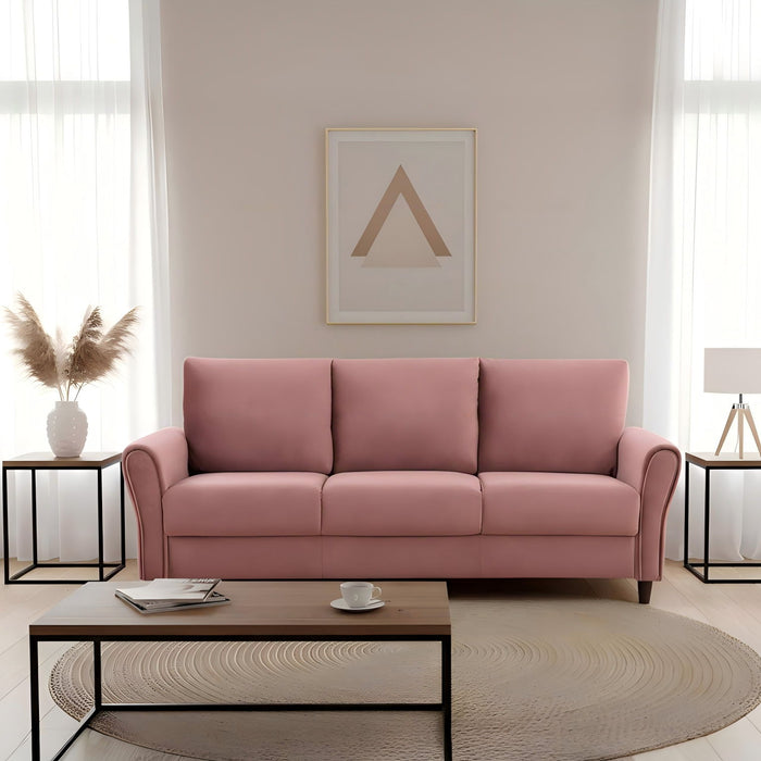 Patricia - Curved Arm 3 Seater Sofa