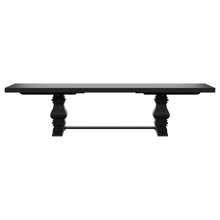 Florence 7-piece 126-inch Extension Dining Table Set Grey