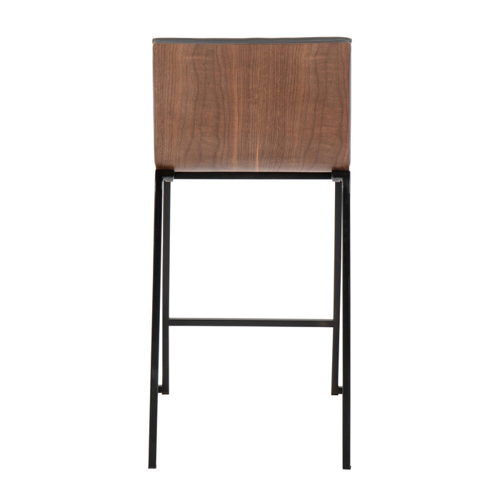 Mason Mara - Contemporary Fixed Height Quality Counter Stool (Set of 2)