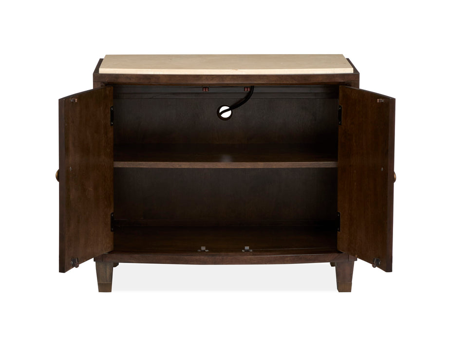 Rowan - Door Nightstand - Espresso