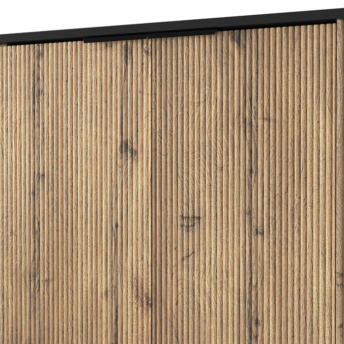 Multi Functional Sideboard, An Ideal Choice For TV And Tableware Storage In Modern Homes - Black