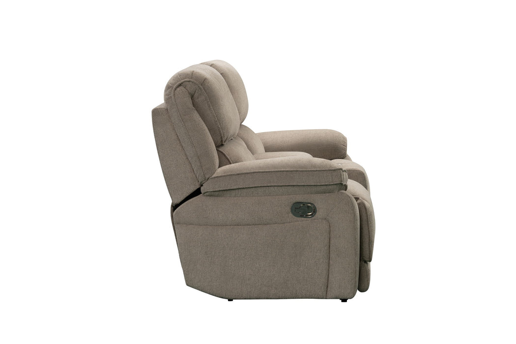 Hooper - Console Loveseat, Manual Recline