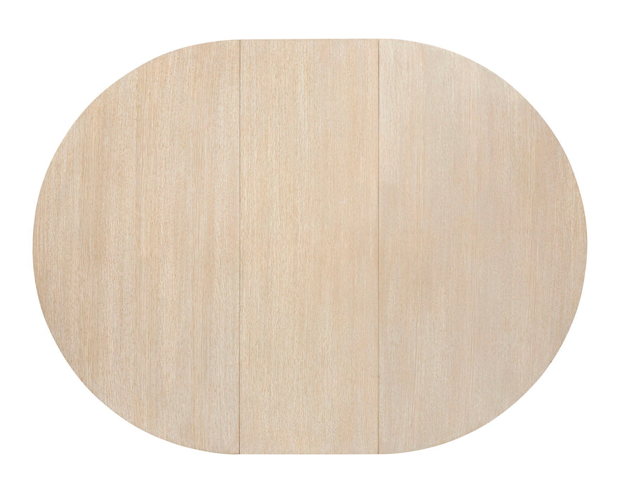 Echo Isles - Extendable 54" Round Dining Table - Sea Pearl And Driftwood