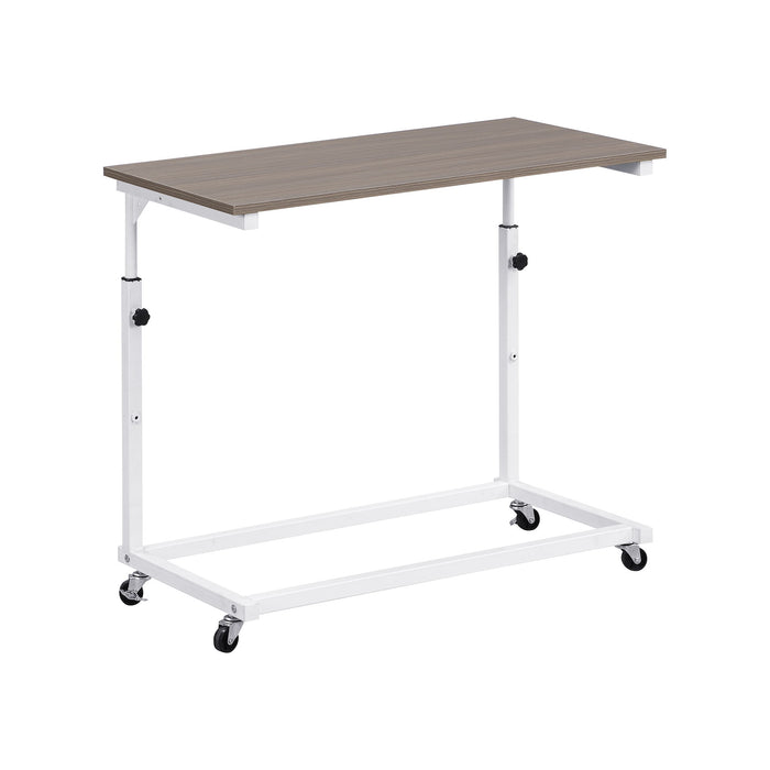 Daybed With Movable Desk, Grid, Shelves And Clothes Hanger