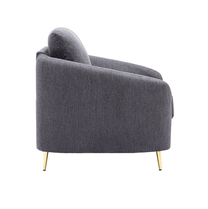 Yuina - Loveseat - Gray Linen