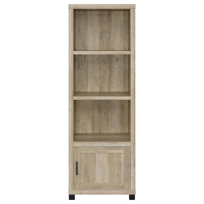 Sachin 3-piece 79-inch TV Entertainment Center Antique Pine