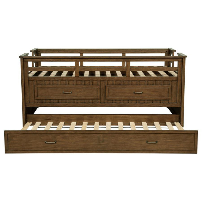 Carlsbad - Wood Captains Bed With Trundle