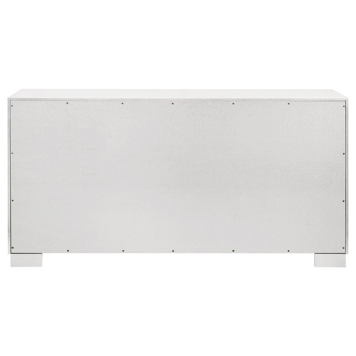 Jessica 6-drawer Dresser Snow White