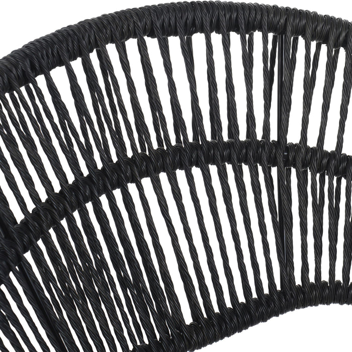 Cyril - Outdoor Papasan Style Dining Chair (Set of 2)