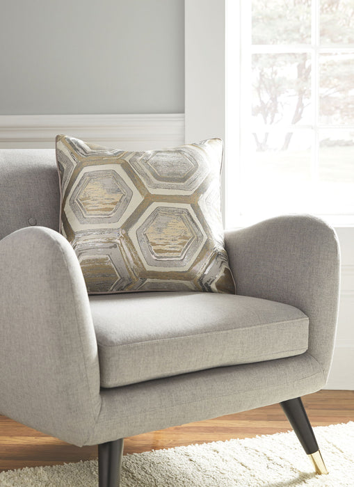 Meiling - Pillow (Set of 4) - Metallic