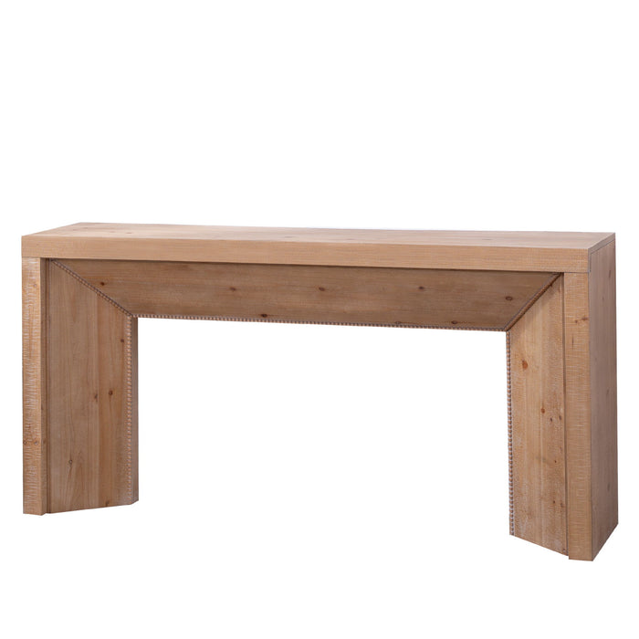 Console Table, Entryway Table - Antique Natural / Light Natural / Natural