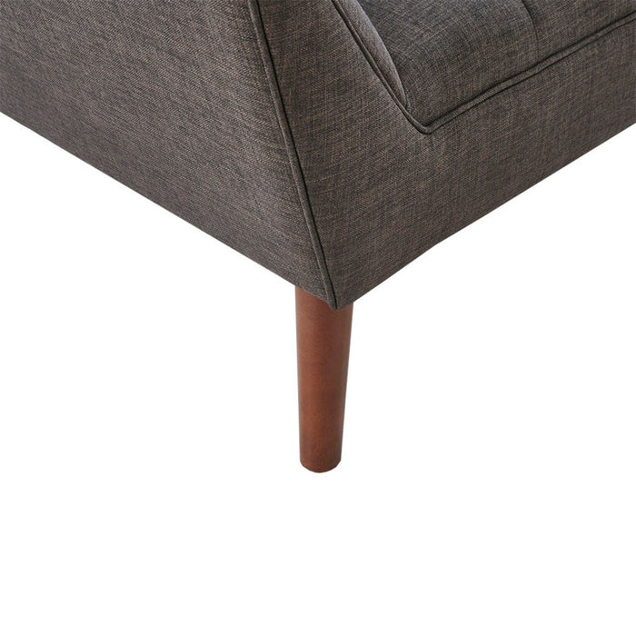 Modern Lounge Chair With Button Tufting